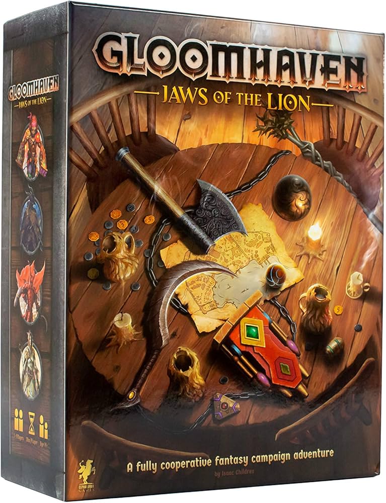 Gloomhaven: Jaws of the Lion - Box Art